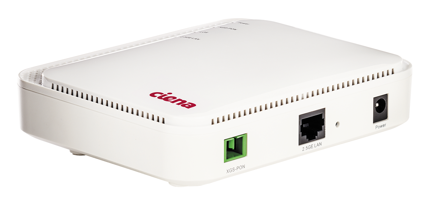 Side view product image of Ciena's 3801.